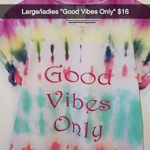 Custom vinyl tye dye shirt